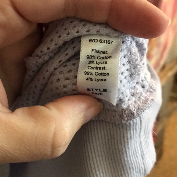 Michael stars fishnet work out top - Picture 3 of 3